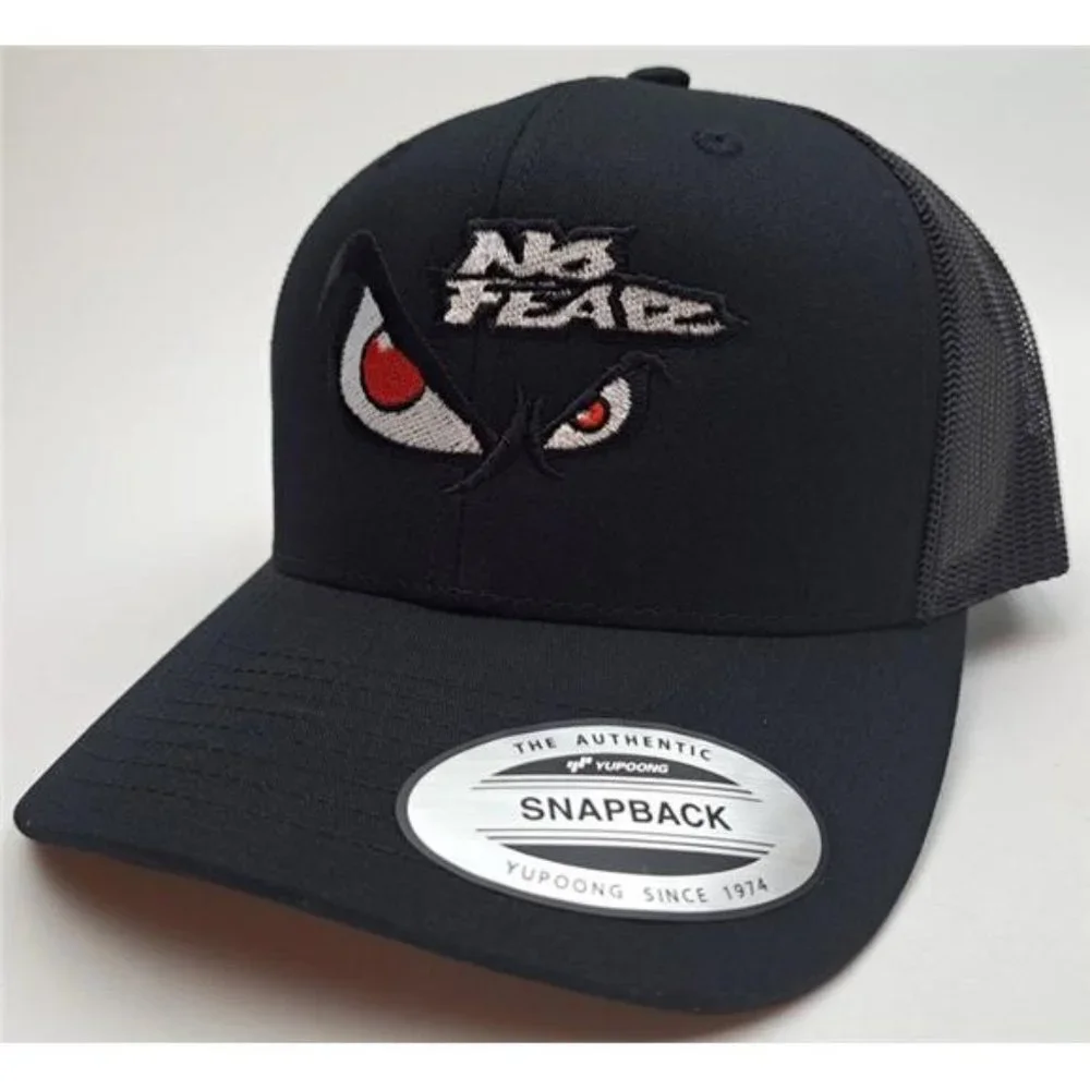 No Fear Angry Eyes 90s Skateboarding Skater Gifts Retro Vintage Style Hat Cap